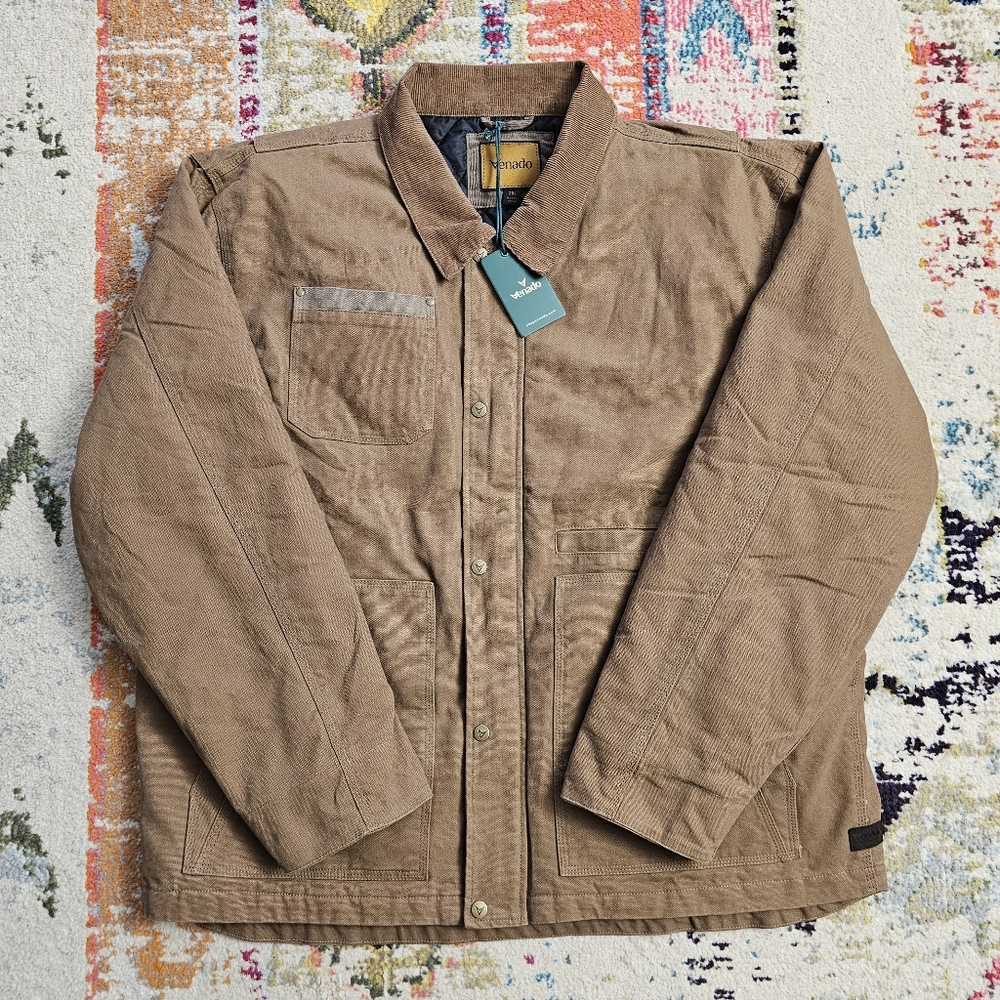 Venado Concealed Carry Canvas Quilted Barn Jacket Mens Size 2XL XXL Chore Field - Picture 2 of 15